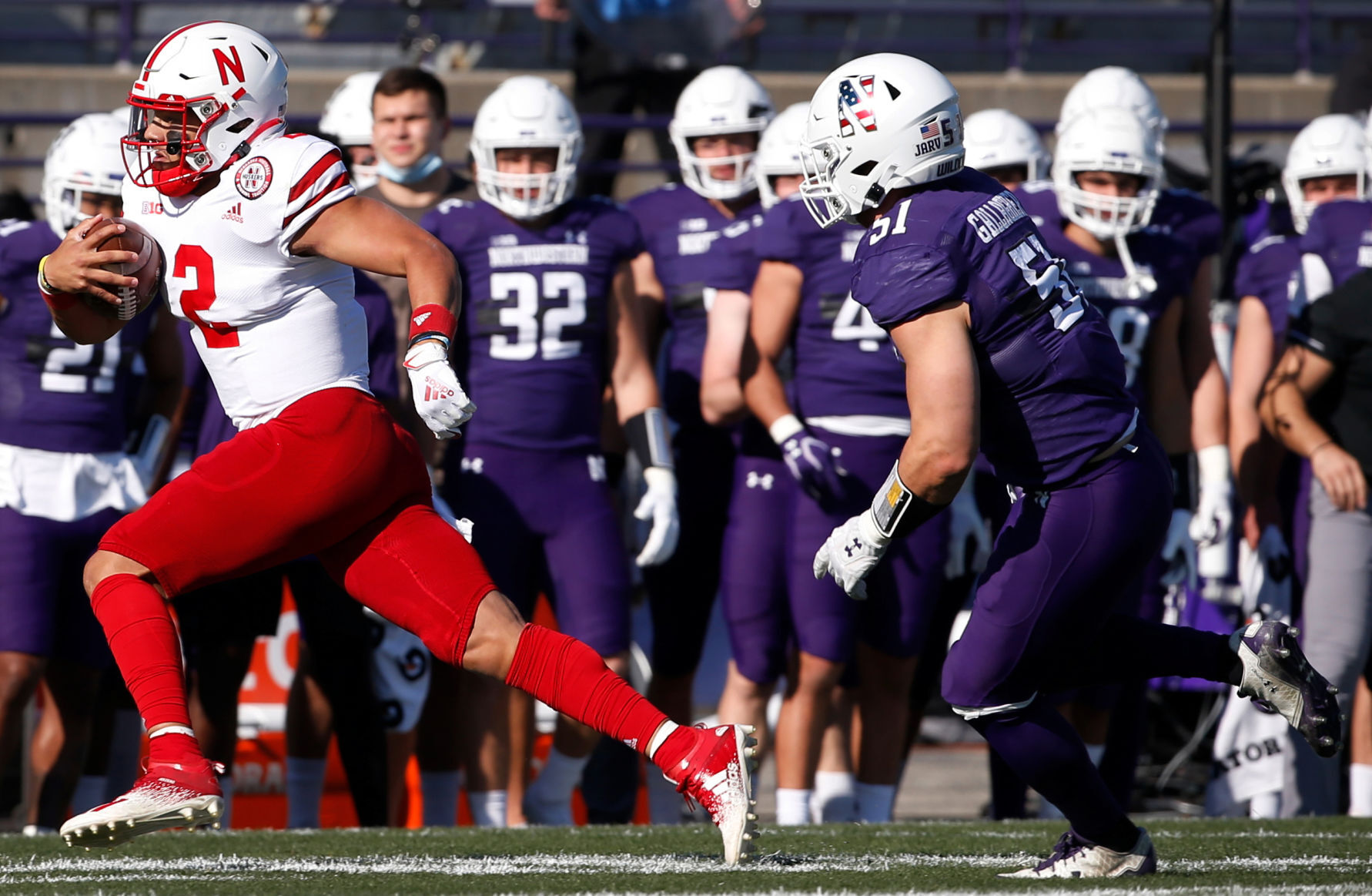 Nebraska vs. Northwestern, 11.7